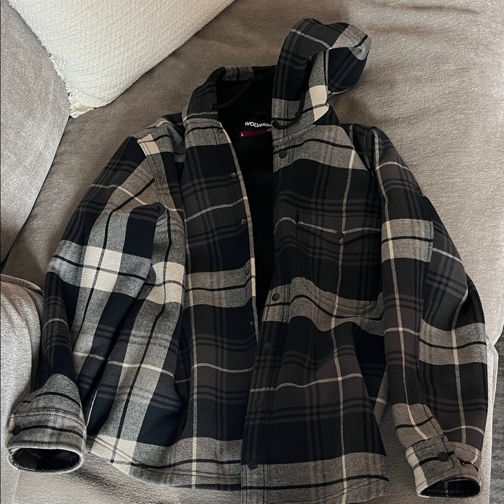 Wolverine Black Fleece Jacket
